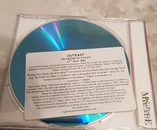 Outkast - So Fresh So Clean UK Promo CD Single - Bild 3 von 3