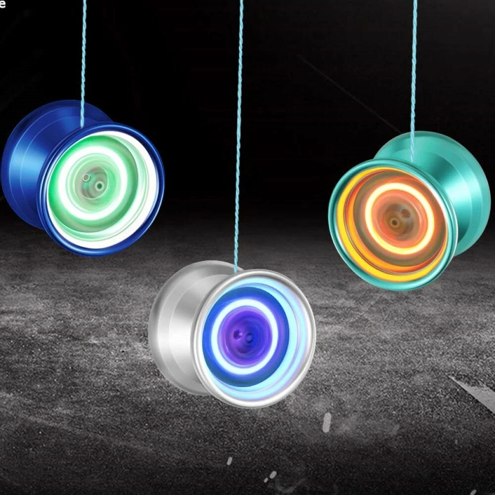 MagicYoYo Aurora LED Yo Yo Multi Colored Lights 6061 Aluminum YoYo