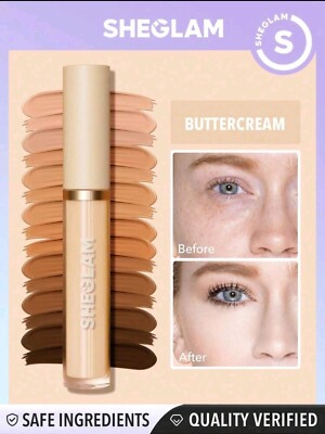 Sheglam Like Magic 12Hr Full Coverage Concealer - Buttercreme  