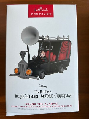 HALLMARK 2023 SOUND THE ALARMS THE NIGHTMARE BEFORE CHRISTMAS ORNAMENT