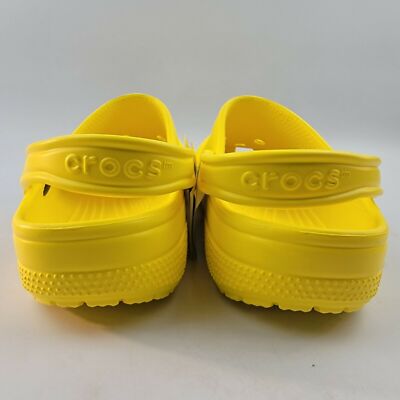 Crocs Classic Clog Yellow Slip On Waterproof Sandals 10001  display picture 3