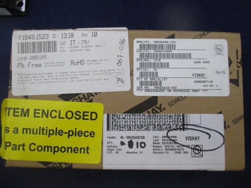 Vishay VS-VSKDS403/100 Diode Module qty 10 - Picture 2 of 3