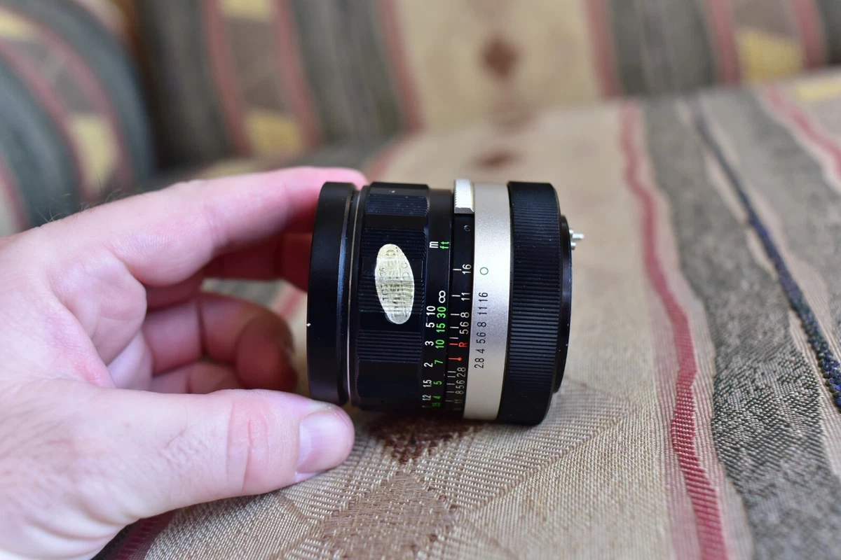 高品質の人気 SOLIGOR M42マウント f2.8 28mm wide-auto レンズ(単焦点