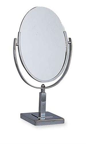 Tilting Mirror Countertop 22" Tall Jewelry Display Make Up Double Sided - Picture 2 of 3