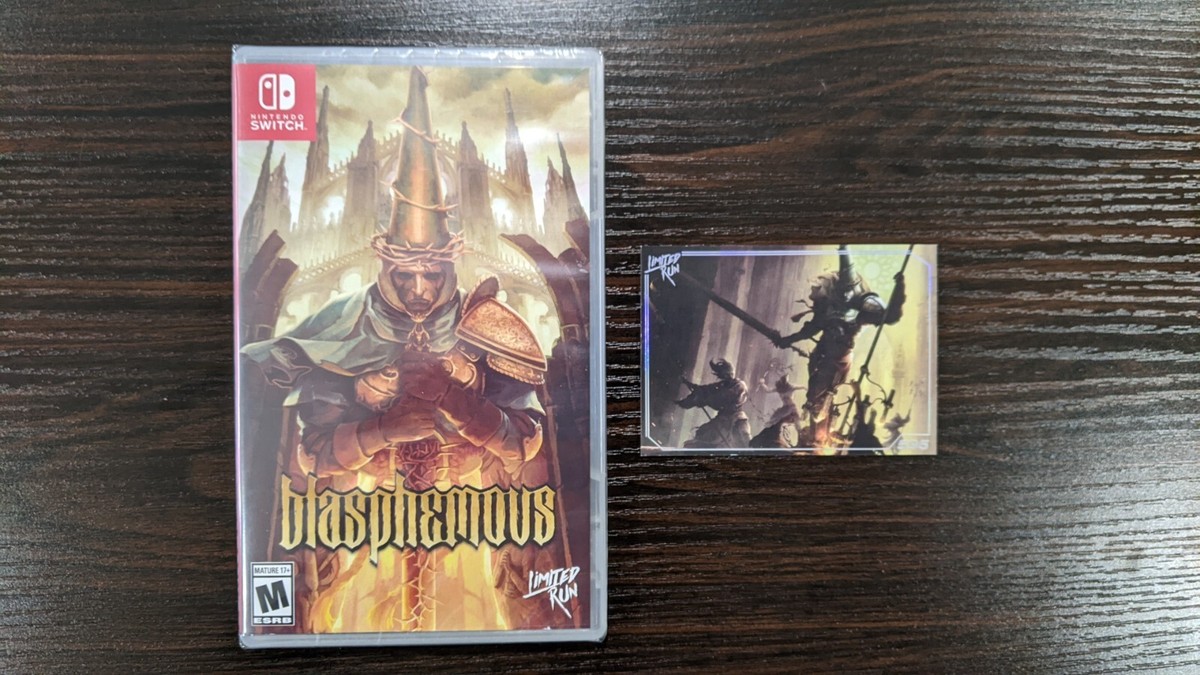 Blasphemous (Switch, 2019) Limited Run Games Brand New
