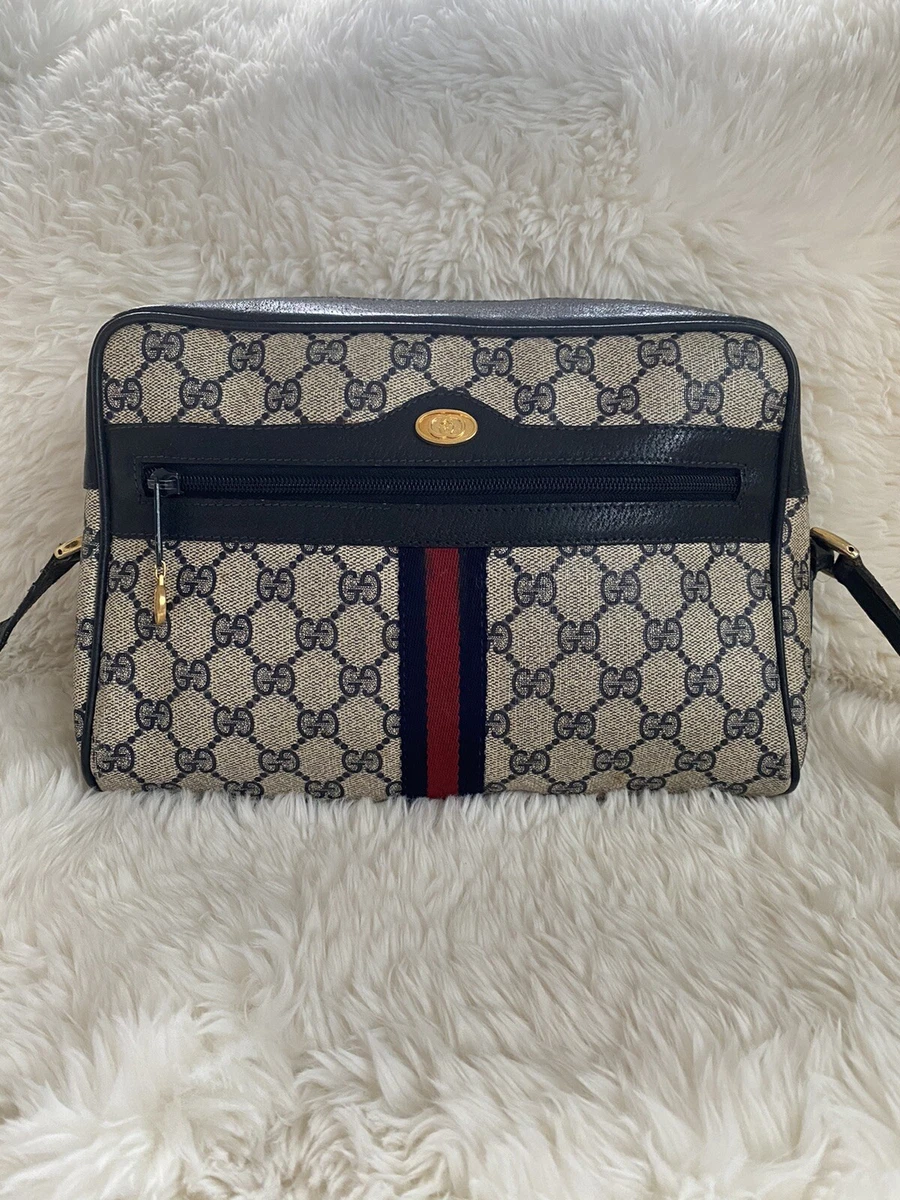 Authentic Vintage Gucci Logo Supreme Shoulder Bag 