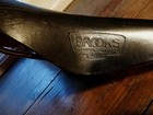 Vintage Brooks B17 bicycle saddle 1980's