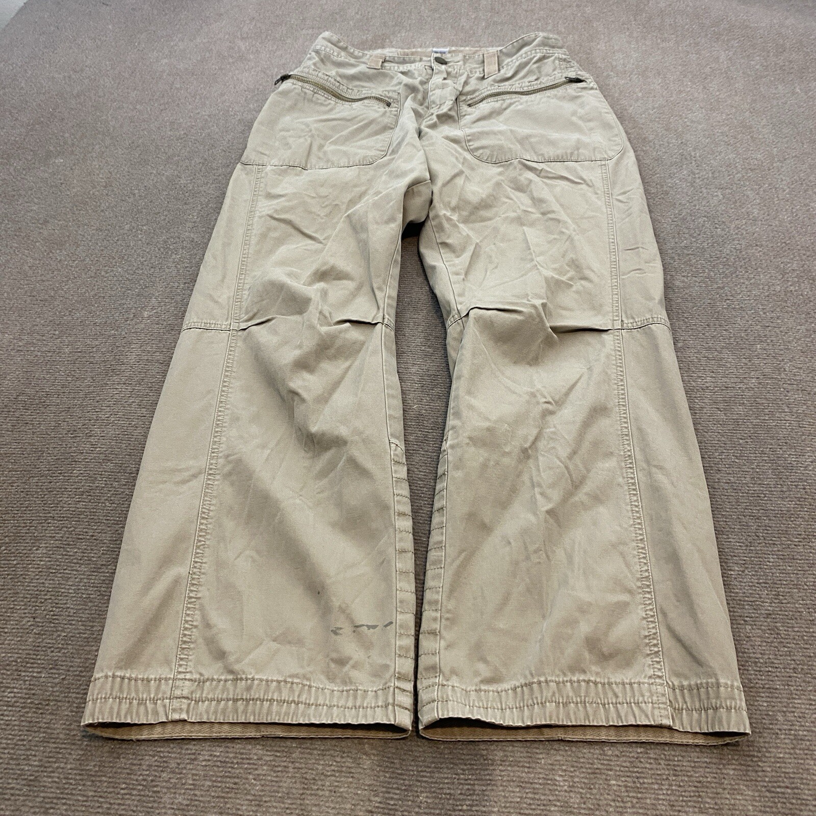 Vtg Gap Pants Adult Size 31 Fits 30x30 Tan Paratrooper Y2k Vintage Army Outdoor