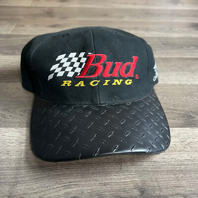 Bud Racing Hat Adjustable NHRA Champion Drag Racing Budweiser Kenny Bernstein