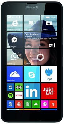 Microsoft Lumia 640 LTE 8GB - Vodafone schwarz Smartphone UK-Ware
