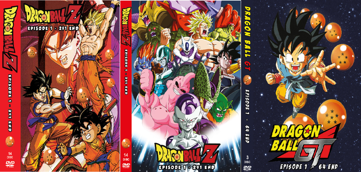 QANIME DVD Dragon Ball Z Episodes 1-291 End English Dubbed