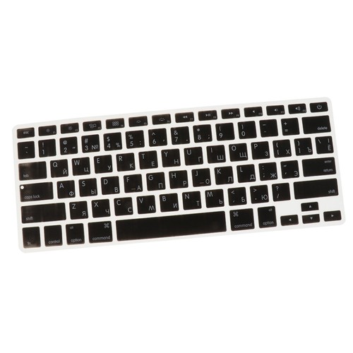 Russische / Englische Tastatur Brief Cover Film für 13 Zoll MacBook Pro / Air