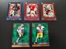 Lot of 5 2001 Crown Royale - ROOKIE- TERRELL, MITCHELL, ANDERSON, GARCIA, DAVIS