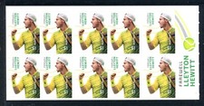 2016 Australian Tennis Legends (Lleyton Hewitt) Stamp Booklet SB533 (Phil BC)