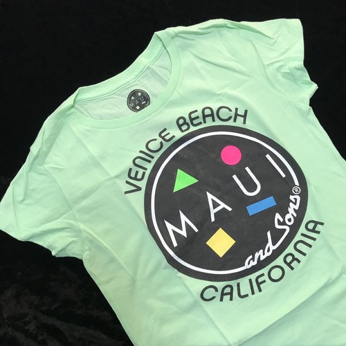 mint green graphic tee