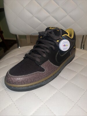 Size 11- Nike Dunk Premium SB Low Yellow Curb - Left Shoe Only