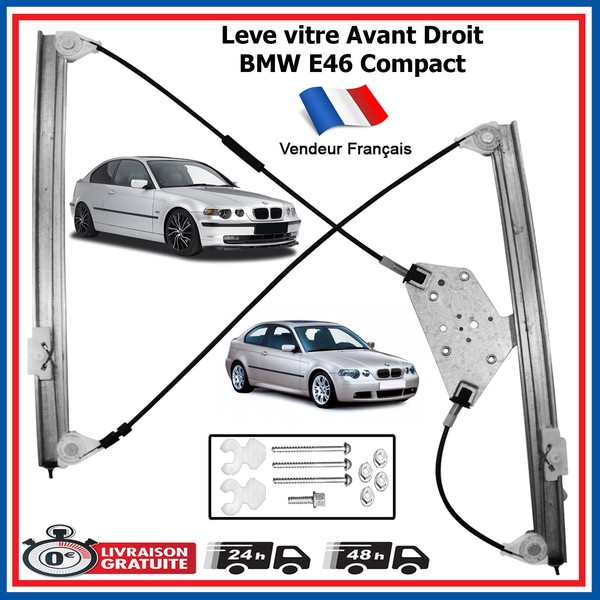 Elektrofensterheber Vorne Rechts FüR BMW Serie 3 E46 Compact 51338251352-image