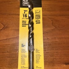 Dewalt DW1928 3/8” Reduced Shank Pilot Point Drill Bit 7/16” 