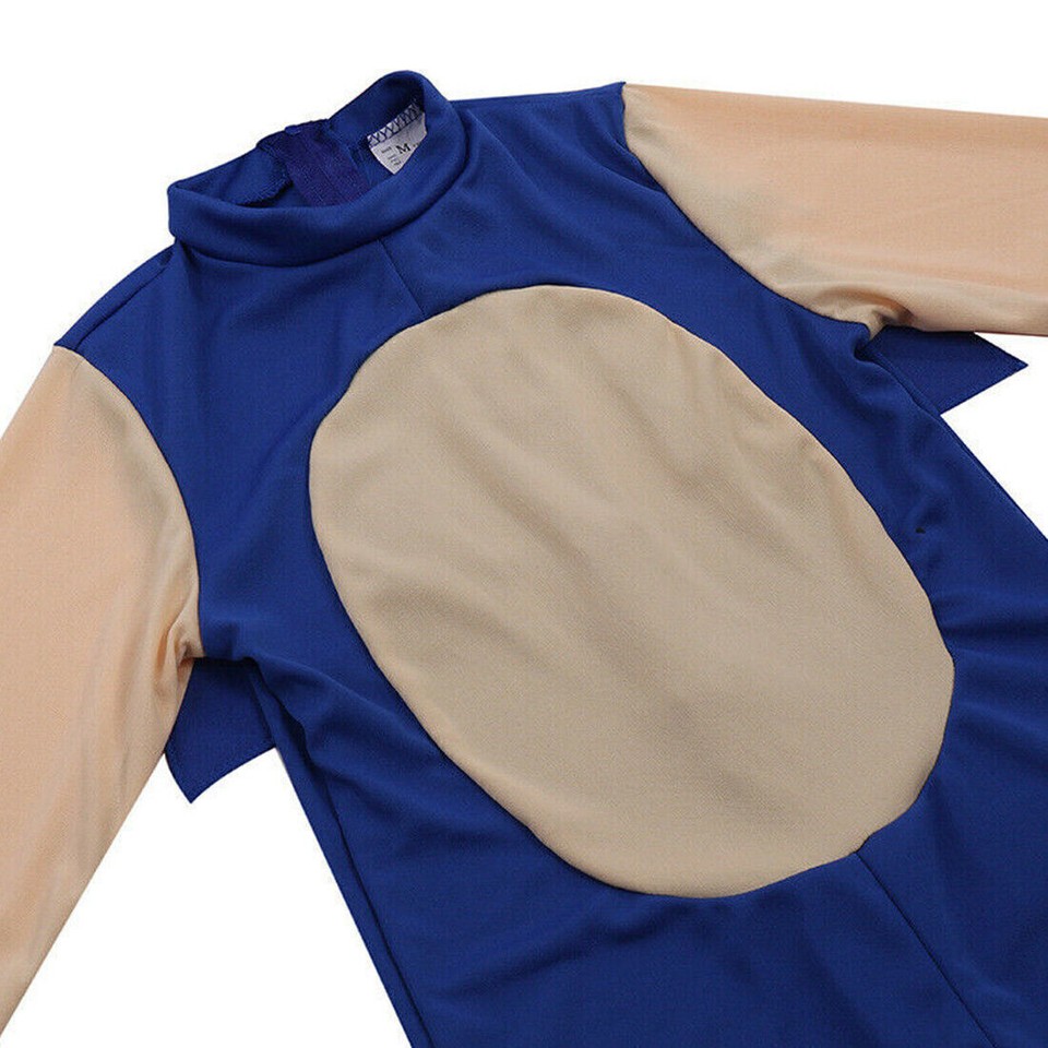 Sonic The Hedgehog Kinderkostüm - Klassisches Cosplay Kostüm Für Jungen Und Mädchen