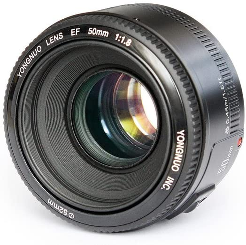 50Mm F1.8 Lens for Canon Dslr Camera 5D Mark Iii 700D 1100D 50Mm F1.8 Lens for Canon Dslr Camera 5D Mark Iii 700D 1100D