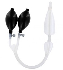 CleanStream Silicone Double Bulb Nozzle Enema Catheter Clean Stream Discreet S H