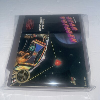 Star Voyager (Nintendo Entertainment System, 1987) NES  Mint With Manual