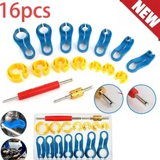 16X AC Disconnect Fuel Line Quick Disconnect Tool Kit with Box Car Removal Tool