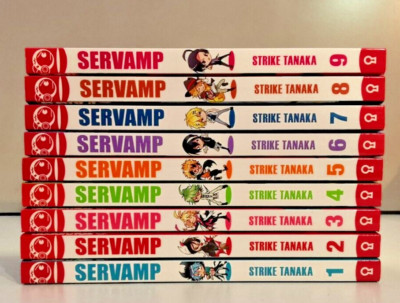 Servamp Strike Tanaka Manga Buch Comic komplett 1-9 neuwertig