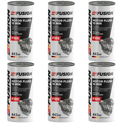 ProFusion Motor Flush Motorspülung & Öl-Systemreiniger gegen Ölschlamm 6x 443ml