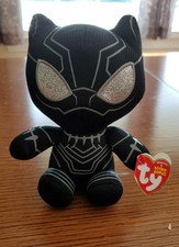 marvel black panther beanie baby