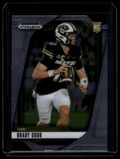 2025 Panini Prizm Draft Picks #70 Brady Cook RC