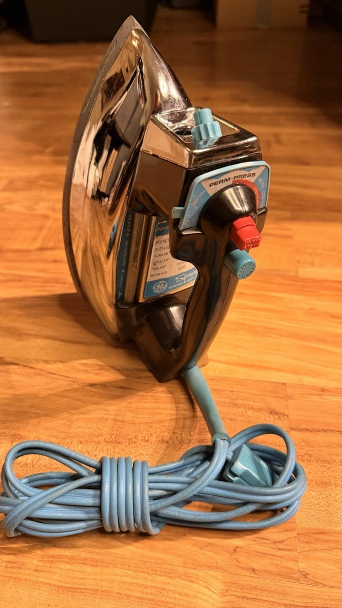 GE Steam and Dry Iron 年代物 レトロ 動作確認済み General Electric