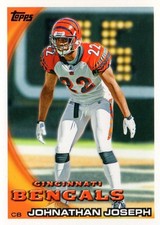 2010 Topps #182 Johnathan Joseph NM-MT Bengals ID:81335