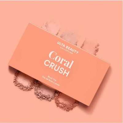 Ulta Beauty Collection Powder Blush Trio CORAL CRUSH - SALE HELPS DOGS & CATS!