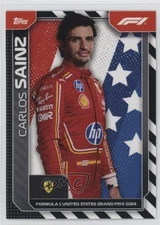 2024 Topps F1 United States Grand Prix Carlos Sainz #AUT-7