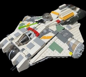 LEGO Star Wars Ghost and Phantom (75053 and 75048) 99% Complete