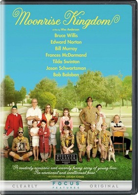 Moonrise Kingdom DVD Bruce Willis NEW
