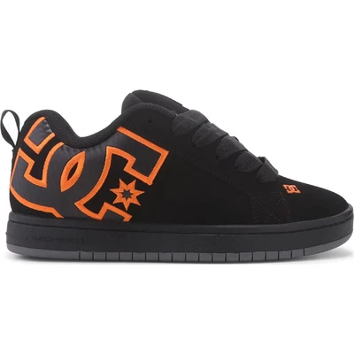 Dc Shoes Skate Court Graffik Noir Orange EDYS100017 964 Homme UK 8-13 - Photo 1/4