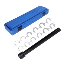 13pc Inner Tie Rod Removal Installation Tool Set with 12 SAE + Metric Adaptors