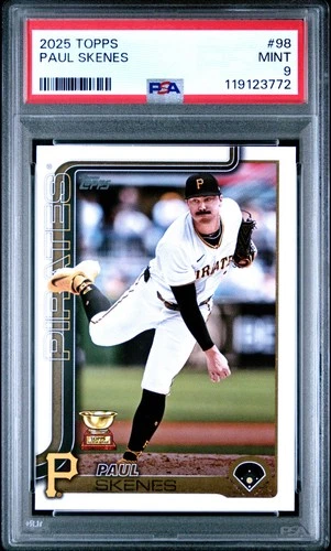 2025 Topps #98 Paul Skenes PSA 9