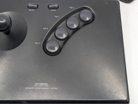 Neo Geo AES Console NEO-0 SNK Joystick Controller AC Adapter Tested Japan