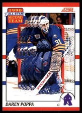 Daren Puppa 1990-91 Score Canadian #318 Buffalo Sabres NHL READ FREE SHIPPING