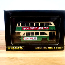 Trux 1:76 1947 Albion Venturer Double Decker Bus Route 182 Narrabeen TX2D Boxed