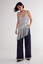 Nastygal White Cami Womens Going Out Tops