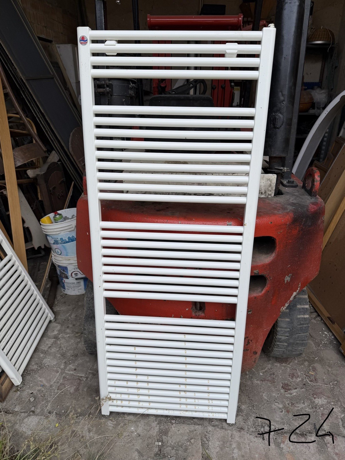 Scaldasalviette IRSAP Bianco 152x60 cm Termoarredo