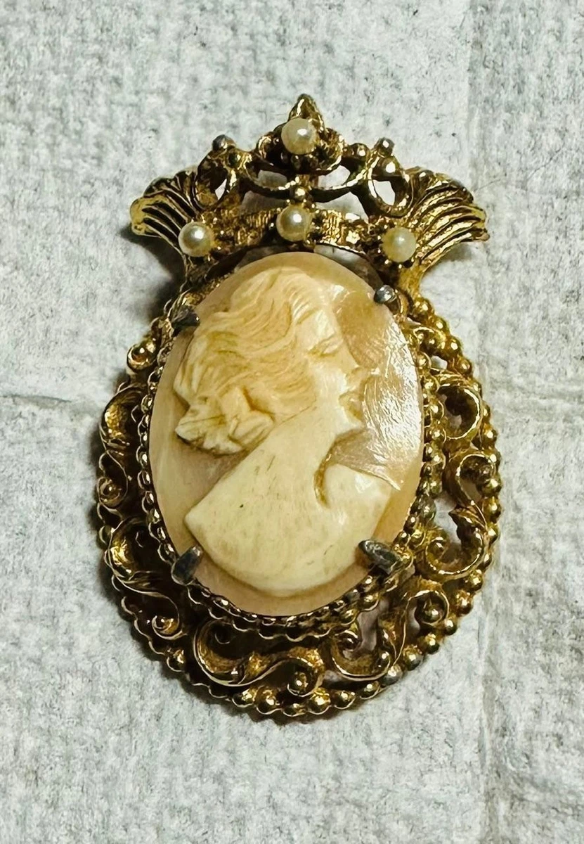 希少　Florenza ヴィンテージ　置物 Florenza Signed Vintage & Antique Fashion Brooches & Pins for sale