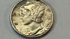 1939- Mercury Dime Silver ---- FB--UNC---90% Silver