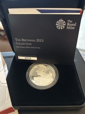 2015 The Britannia 1oz Silver Proof Coin