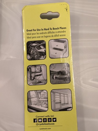 RYOBI BUNDLE - Sacchetto con cerniera 12", coltello pieghevole, misura nastro e altro - valore 60€+ - Foto 8 di 11