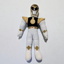 1993 Street Wise - Mighty Morphin Power Rangers White Ranger Action Pal Used